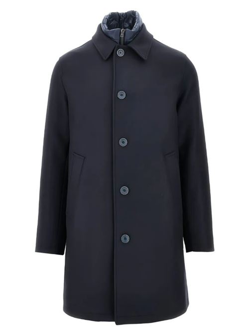 CAPPOTTO MONOPETTO CON IMBOTTITURA